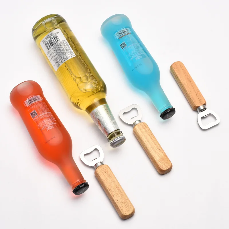 Wooden Handle Bottle Opener for Gift