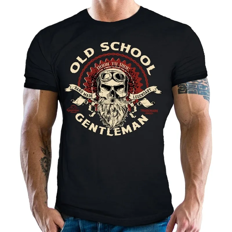 Herren-T-Shirt aus Baumwolle für den Alltag, einfarbig, vielseitig kombinierbar, weich, atmungsaktiv, Anti-Pilling, langlebig, schlicht, stilvoll, geeignet für eine lockere Passform