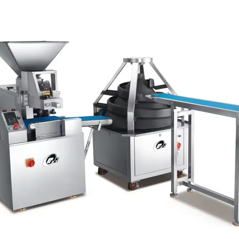 Electric Automatic Bun and Burger Dough Divider Rounder Making Machine for Bakeries for Flour