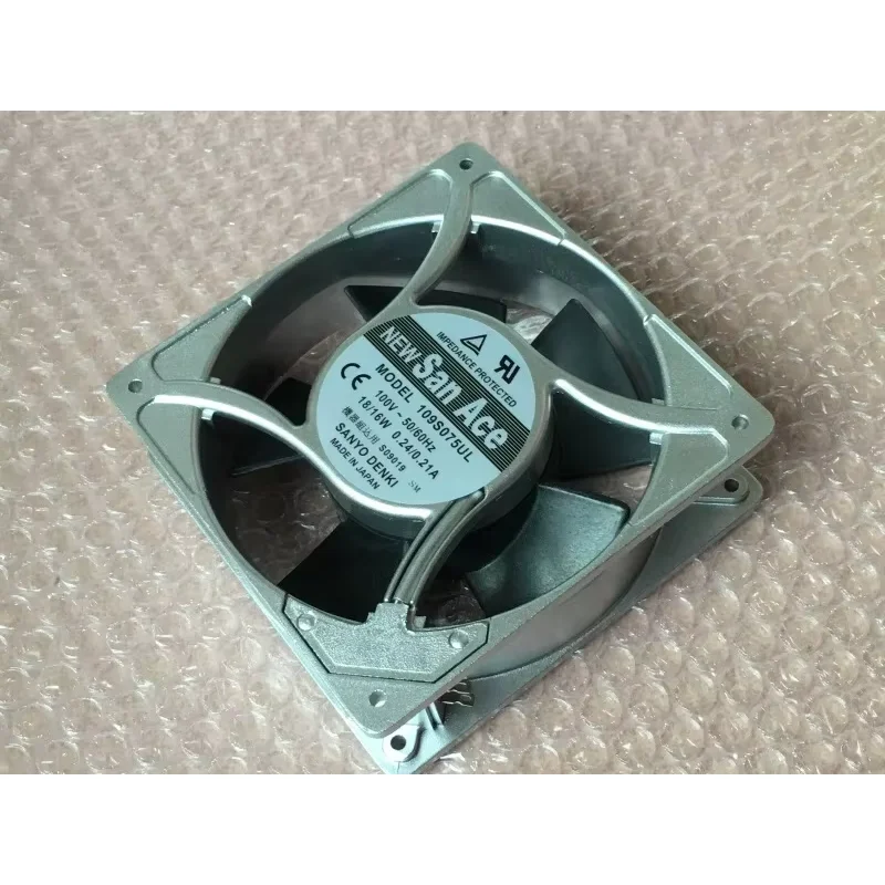 Sanyo Denki 109S005UL AC 100V 18W 120x120x38mm Server Cooling Fan