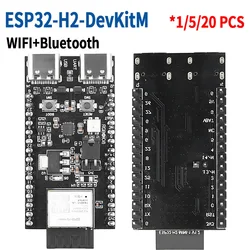 ESP32-H2-DevKitM WiFi + Bluetooth H2 Series nici/Zigbee/BLE ESP32-H2 ESP32-H2-DevKitM-1-N4 ESP32-H2-MINI-1 dla Arduino