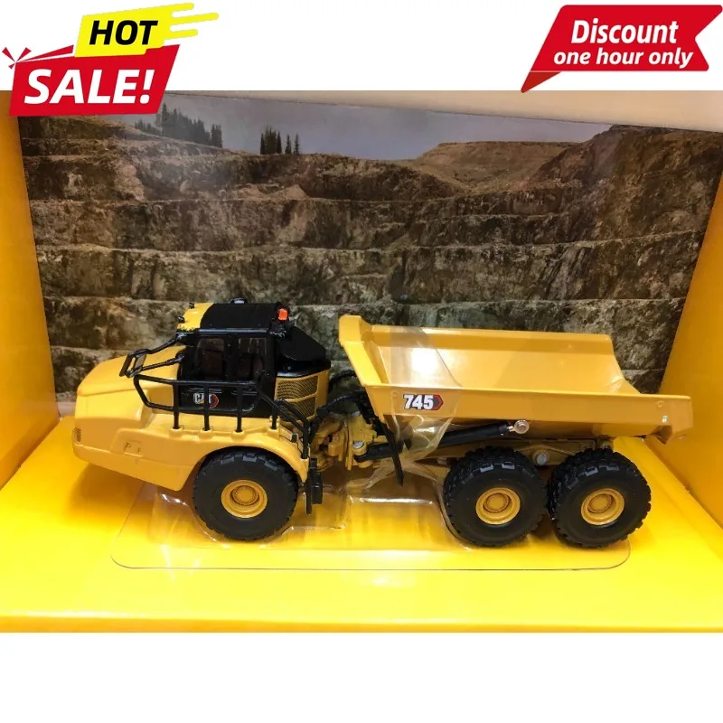 

DM 1:64 for CAT 745 Caterpillar Articulated Dump Truck Loading Engineering Dump Truck Model 85639