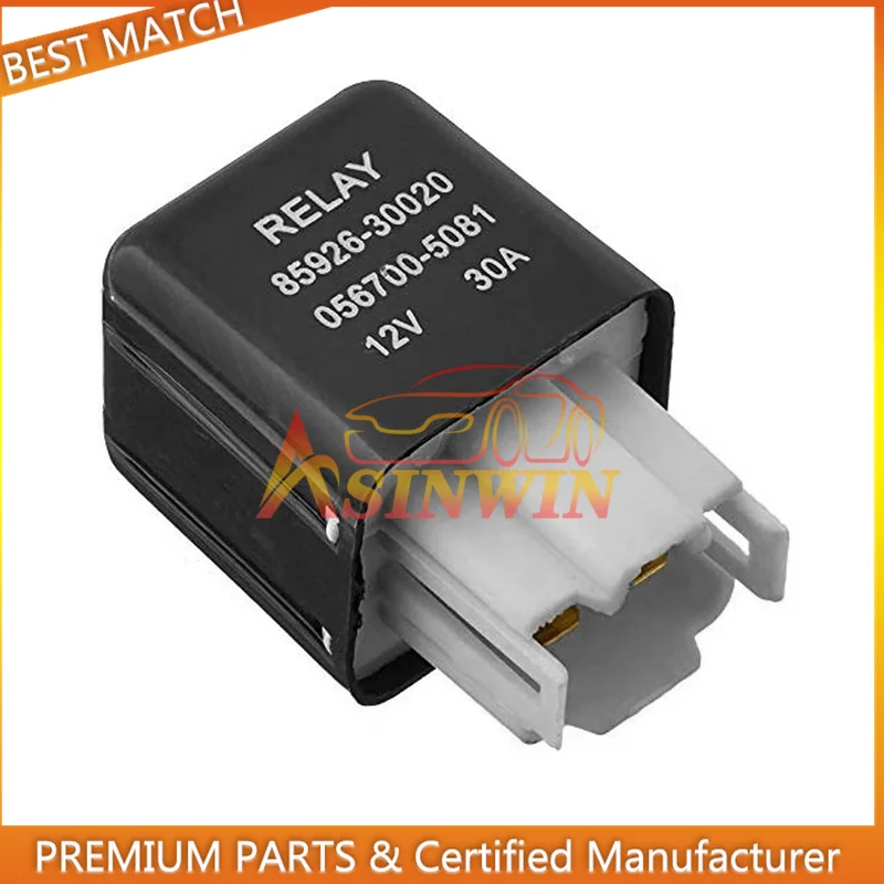 85926-30020 8592630020 056700-5081 0567005081 Headlight Dimmer Relay Headlight Relay 12V For Toyota Solara 1999-2003