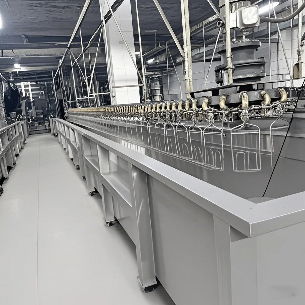 2025 مصنع العلامة التجارية المهنية خط ذبح الدجاج الأوتوماتيكي لقتل الدواجن