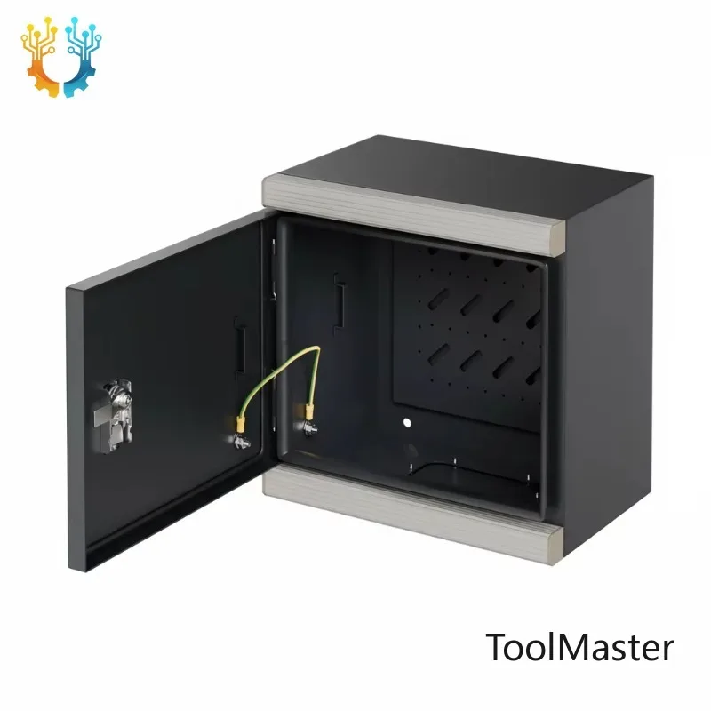 【2026】300*300*180mm Waterproof Outdoor Electrical Box Metal Stainless Steel Enclosure Distribution Junction Boxes With Safty Loc