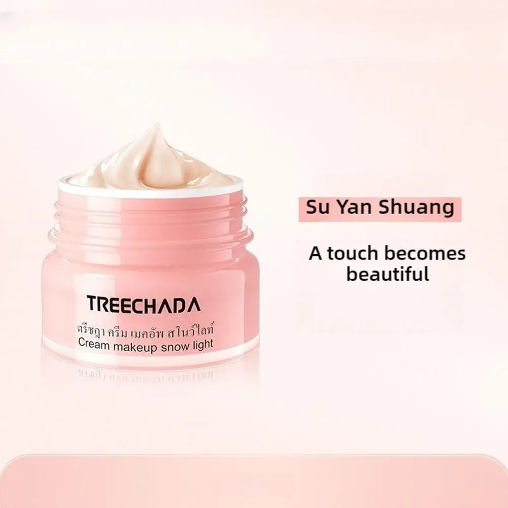 50g Magical Moisturizing Face Foundation Change Color Skin Tone Concealer Makeup Brighten Base Foundation E4J8