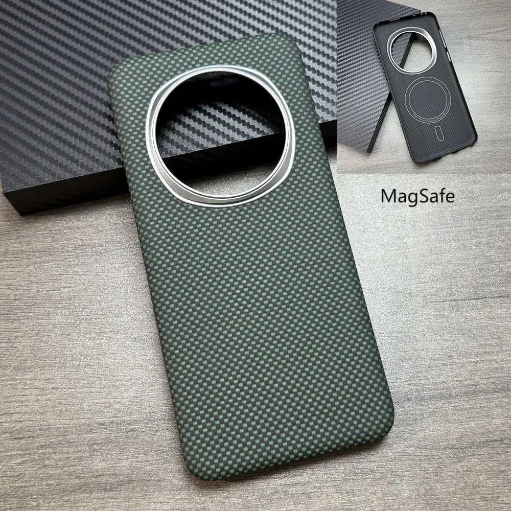 

Real Kevlar Magsafe Case for Honor Magic7 pro [Shockproof][Ultra Thin] Compatible Military Grade Anti-Yellowing Phone Cover