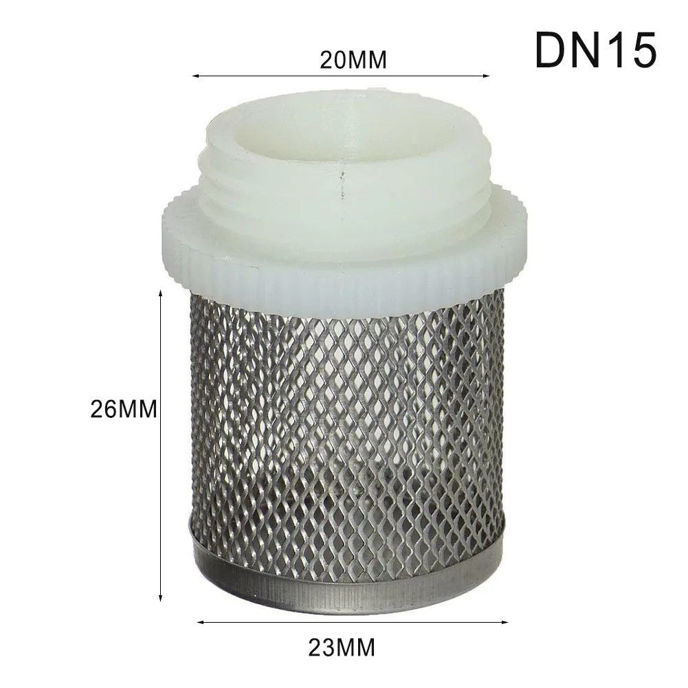 Thread Mesh Cover Advanced Brass Suction Basket with Stainless Steel Filter for Optimal Filtration Performance