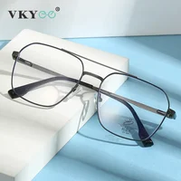 VICKY nuevo Metal Retro diseño Simple monturas de gafas antiluz azul monturas de moda prescripción personalizable 6905