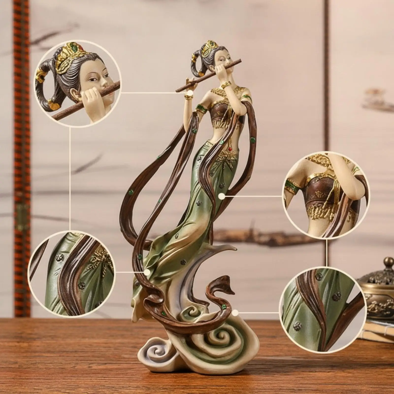 statua-di-ninfa-volante-lavorata-a-mano-figurina-di-ninfa-intagliata-ornamento-da-tavolo-per-collezionisti-amanti-dell'arte-vetrinetta-libreria