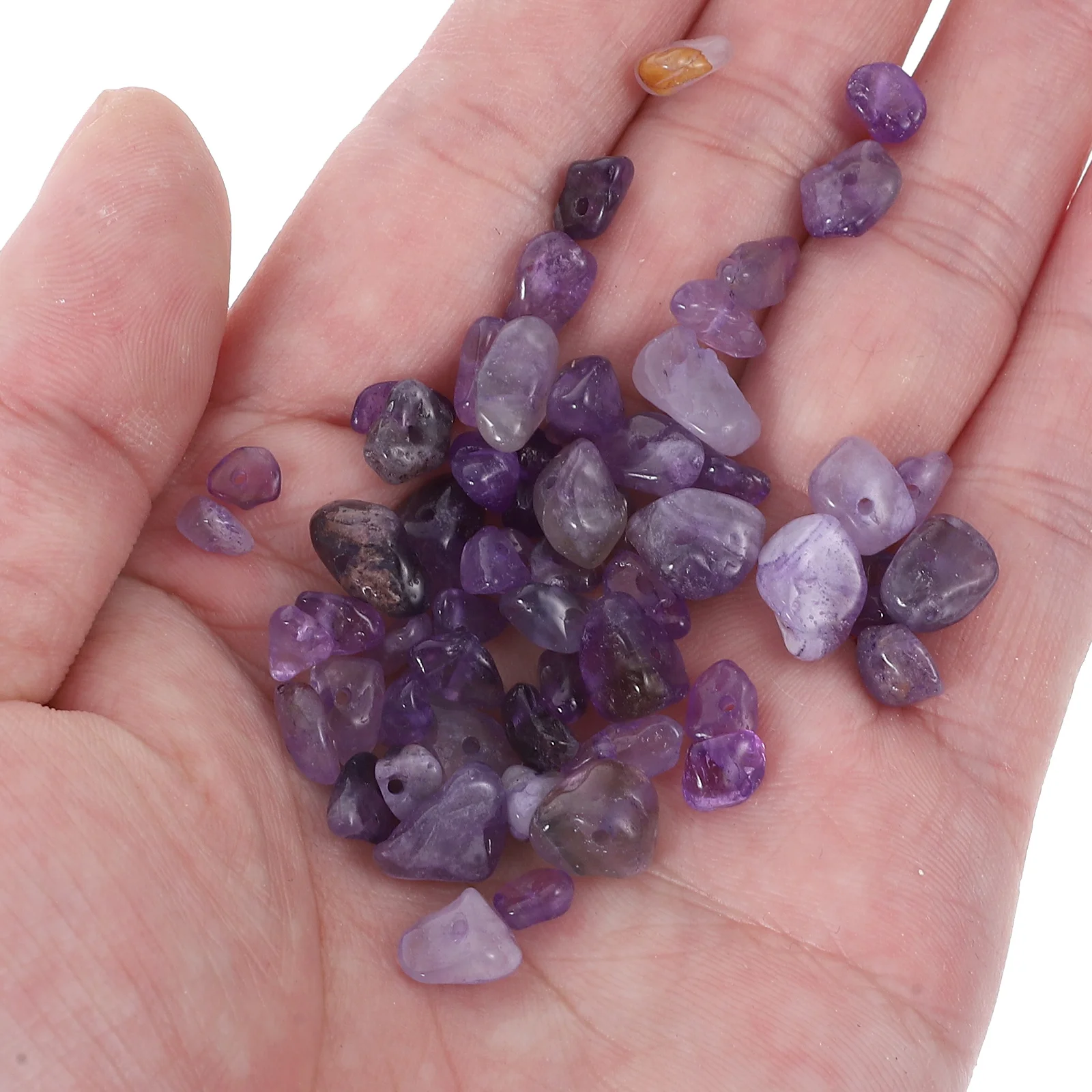 

2 Strings 5 7mm Crystal Agate Beads Irregular Shape DIY Jewelry Necklace Bracelet Craft Supplies Accessories Beads Strings