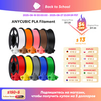 ANYCUBIC 3D Printer PLA Multicolor Filament 1.75mm 1kg/Roll Plastic Rubber Consumables Material For FDM 3D Printer Kobra