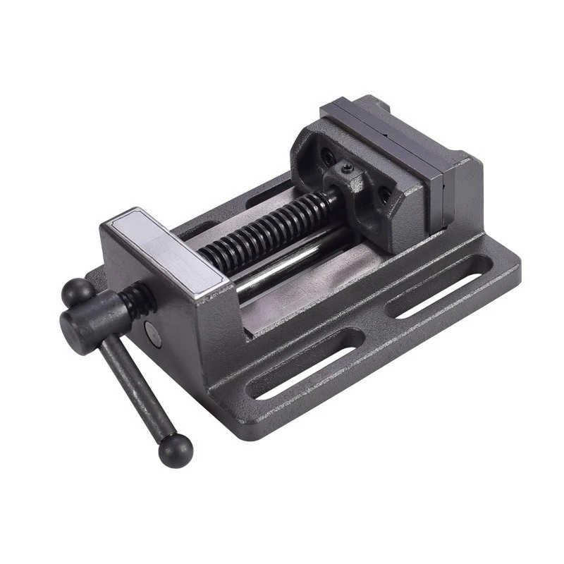 Precision Guide Rod Type Flat Jaw Pliers Heavy-duty Bench Vise Drilling Machine Fixture Vise Milling Machine Special Bench Apert