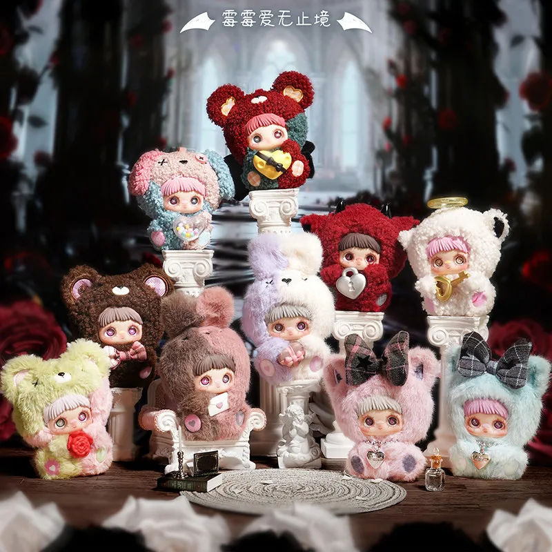 

В наличии: Оригинальный набор из 8 плюшевых игрушек Maymei Love Knows No Borders (серия Blind Box) – кукла, подвеска для сумки, украшение, подарок на день рождения (2026 год)