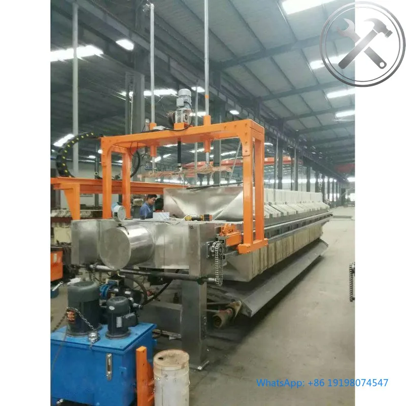 

800 1000 1500 B lt Filt r Pr ss Fully Automatic Sludg D wat ring Machin Conc ntrator quipm nt
