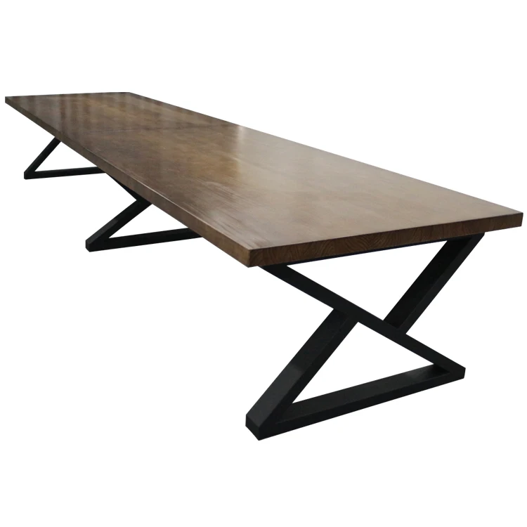 High Quality Custom Metal Desk Feet Large Table Leg Conference Frame Stainless Steel Iron Furniture Base Kitchen Hotel Outdoor