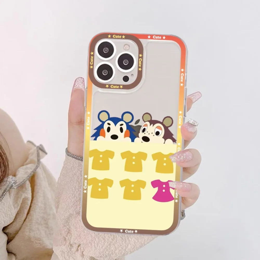 A-Animals C-Crossings Phone Case For Samsung S25 S24 S23 S22 S21 S20 FE Note20 Note10 Plus Ultra Lite 5G Clear Soft TPU Cover - view 3