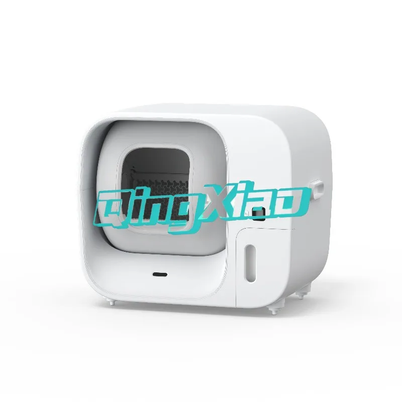 

Fully Automatic Self Packing Cat Litter Box Furbulous Extra Large Closed Anti Splash Smart Self Cleaning Cat Toilet App Control