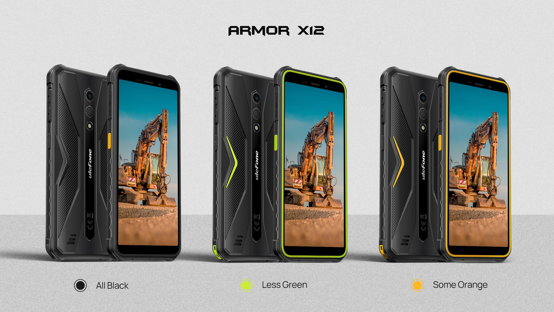 Ulefone Armor X12,Android 13,Up to 6ГБ(3ГБ+3ГБ)RAM,32ГБ ROM,4860mAh,13MP , 5.45", 4G NFC,Global Version