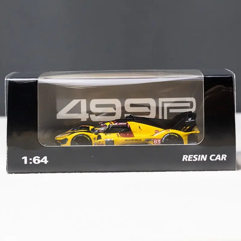 SUP 1/64 499P AF Corse # 83 2025 Wyścigi Le Mans 24-godzinne Zabawka Samochodowa z Odlewu Stopu Metalu Model Kolekcjonerski Prezent dla Chłopca na Boże Narodzenie