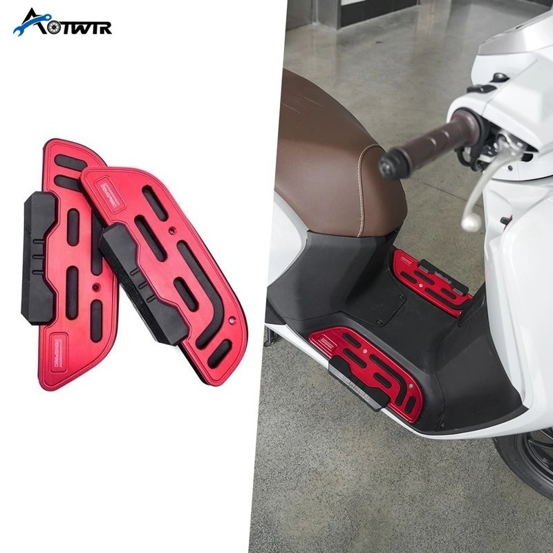 Motorcycle CNC Footboard Matting Footrests For Honda Giorno+ 125CC