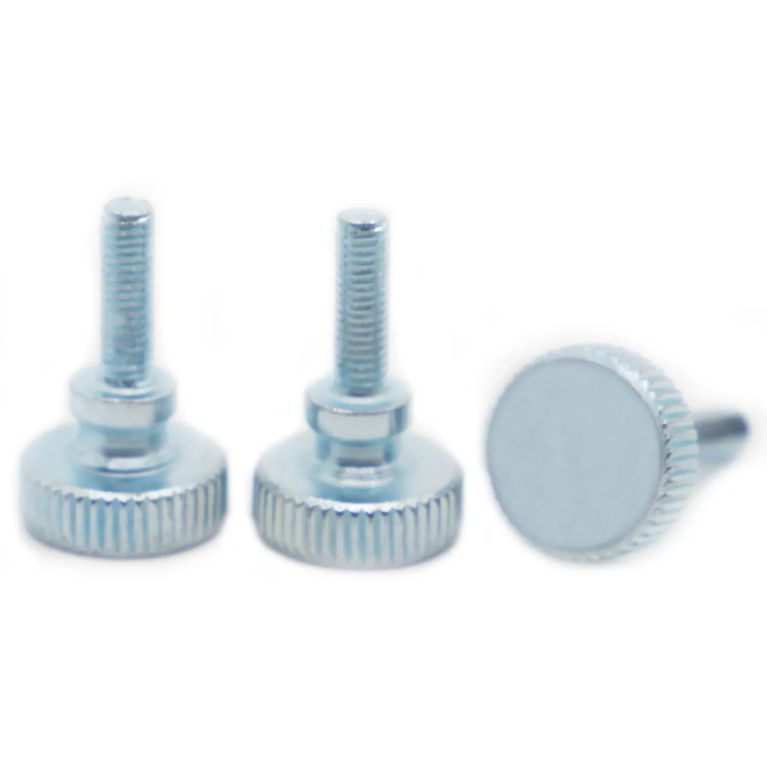 1/2/5szt M3 M4 M5 M6 M8 M10 Knurl High Step Head Hand Tighten Thumb Screw Curtain Wall Glass Lock Thumb Screw Adjust DIN464 GB834