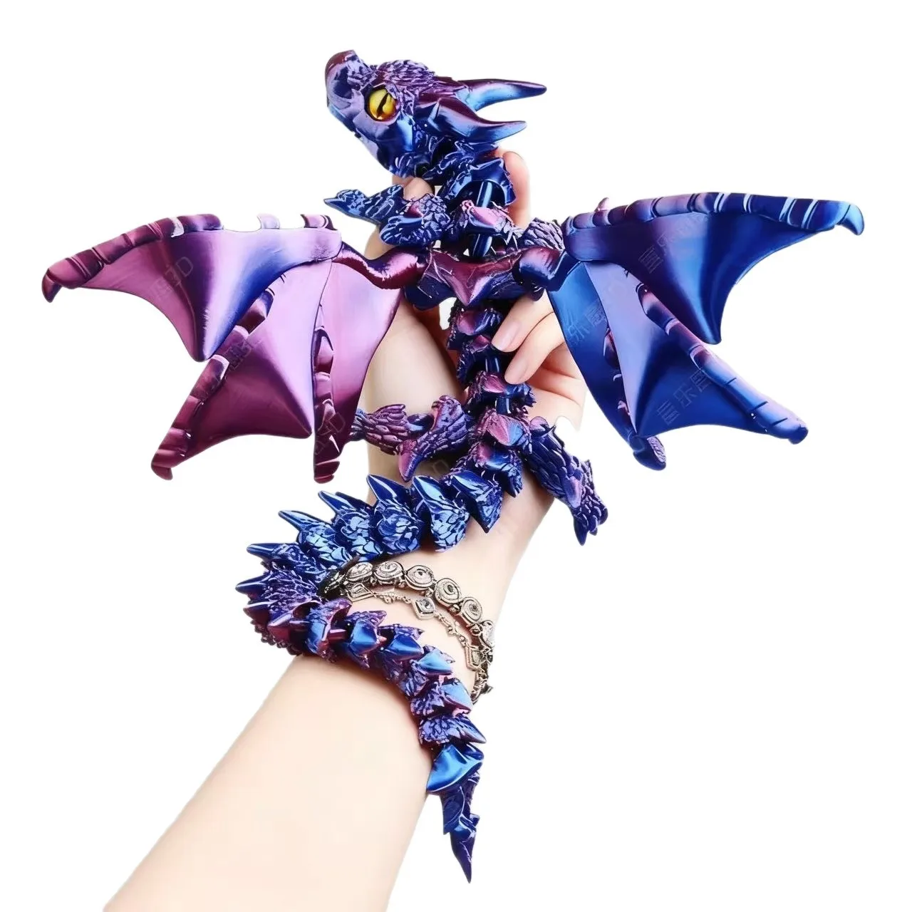 Figurine d'action de dinosaure volant imprimée en 3D de 9 à 17 pouces, mini-jouets, décoration de bureau à domicile, ornement, statue, figurine de dragon ailé