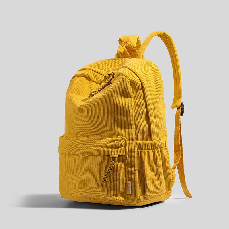 حقيبة ظهر سروال قصير سميكة للنساء، حقيبة مدرسية متينة للطلاب، حقيبة ظهر للسفر بسعة كبيرة 15 بوصة للرجال #4