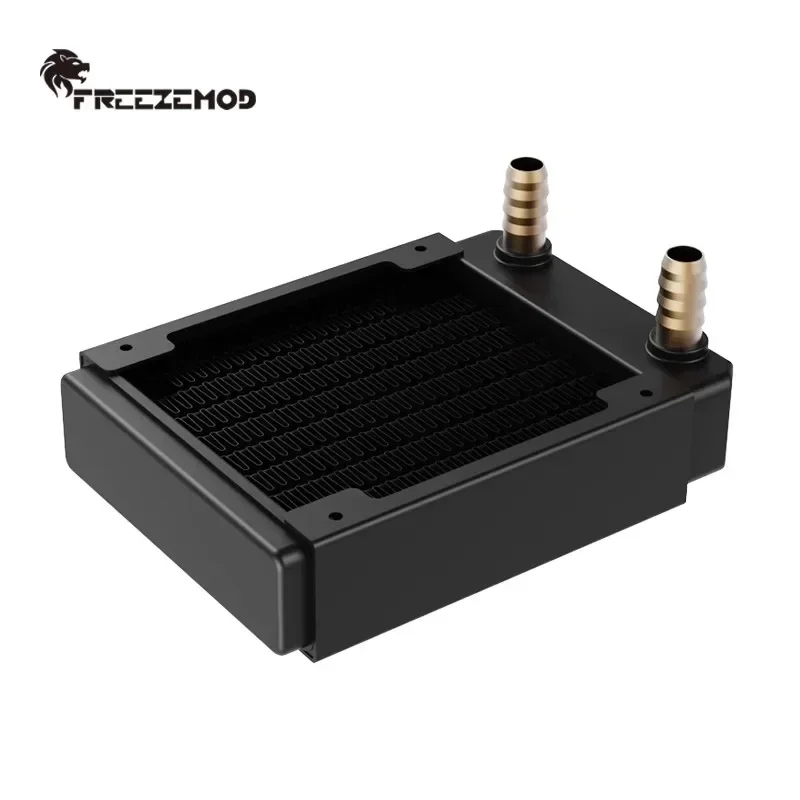 مبرد مائي من FREEZEMOD، 80 160 مشعاع نحاسي صف تبريد سائل صغير للخادم والطائرة بدون طيار والطباعة الطبية بالليزر