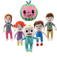 20-28cm watermelon Plush Toy  Stuffed Animals Anime Dolls JJ Daddy Mom Sister Brother Stuffed Soft Plush Kid Gift