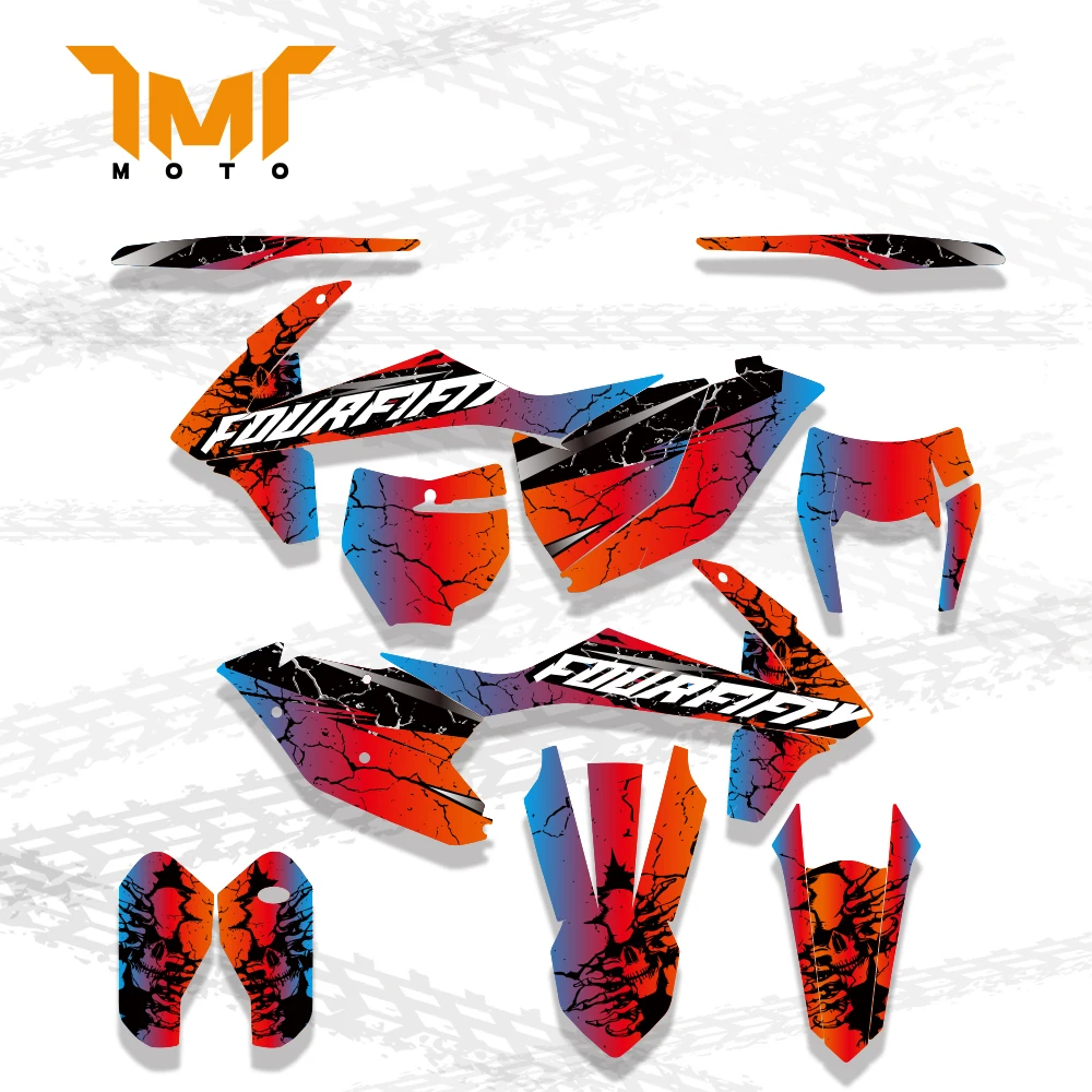 TMT For KTM 125 250 350 450 500 SX SXF XC XCF 2016 2017 2018 EXC EXCF XCW 2017 2018 2019 Graphics Decals Stickers 4 sold