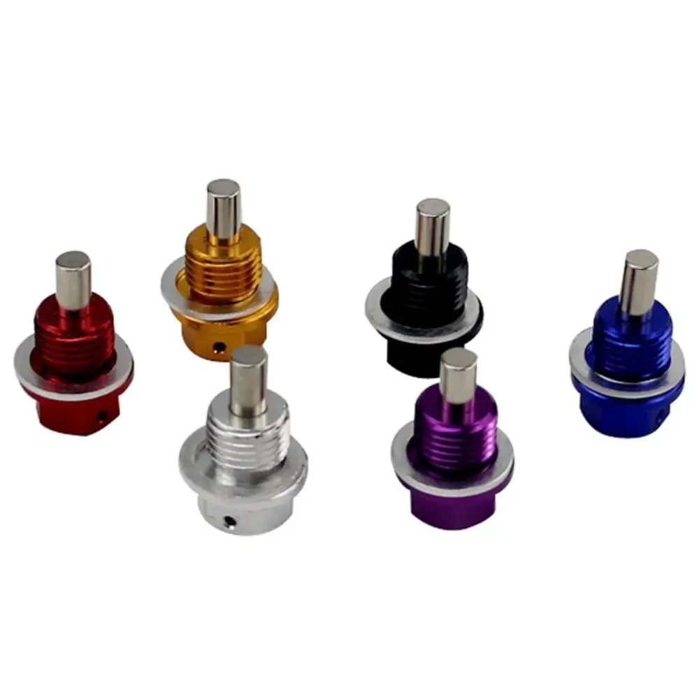 Engine Dress Up Nut Bolt Car Accessories Oil Sump Drain Plug Engine Oil Pan Screw Magnetic Oil Drain Plug Oil Drain Sump Nut