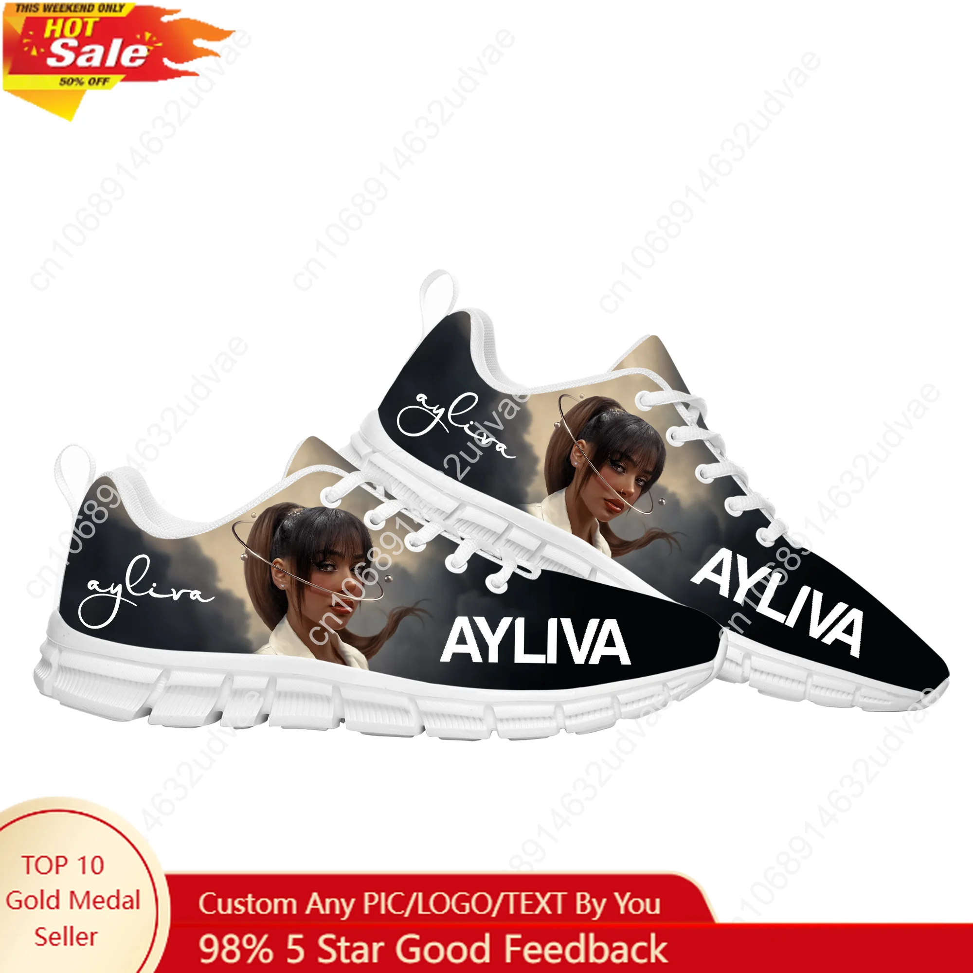 Ayliva German Music Singer  Sports Shoes Mens Womens Teenager Sneakers Lightweight Casual Hiking Sneaker Custom Built Shoes