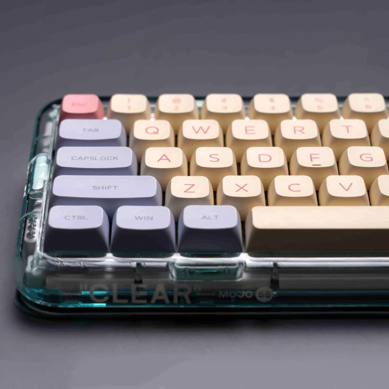 128 مفاتيح الخطمي Keycap PBT XDA الشخصي صبغ التسامي Keycap لغطاء المفتاح انخفاض الشحن