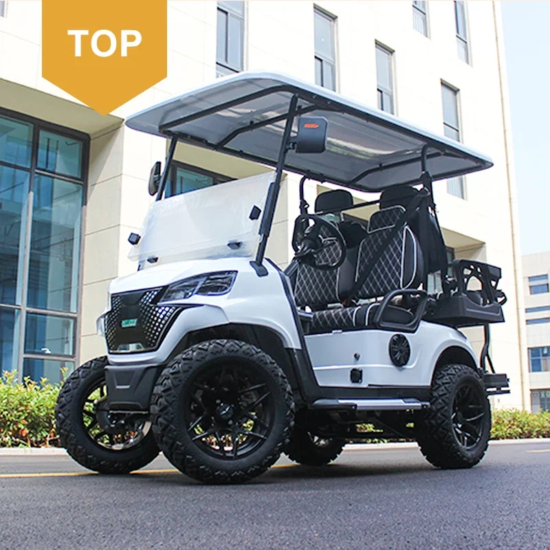 Fast Delivery Chinese 4wd Cheap Prices 2 4 6 Seater Battery Buggy Street Legal 72v City Ev Luxury Electric Club Golf Carts