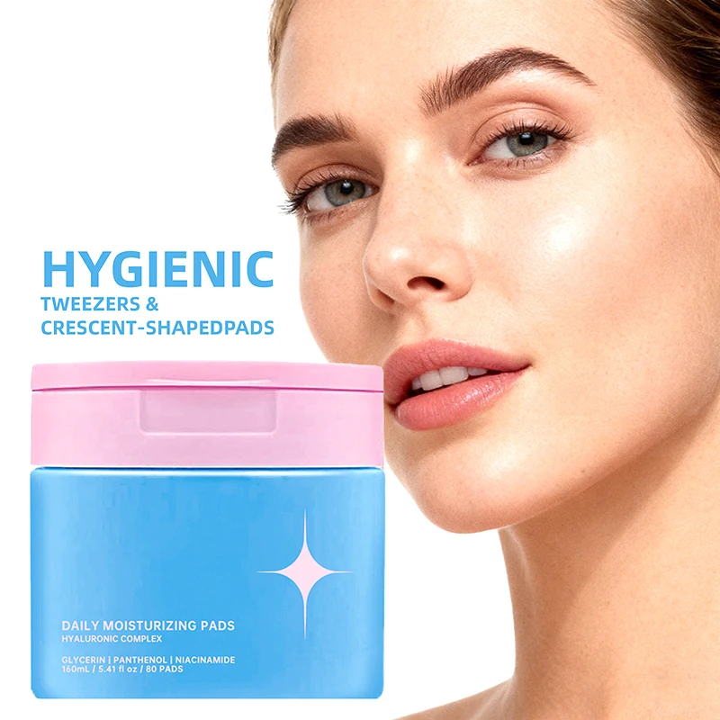 Exfoliating Cleansing Pads Remove Dirt Oil Nourishe Brighten Smooth Face Reduce Skin Facial Nourishing Moisturizing Cotton Pads.