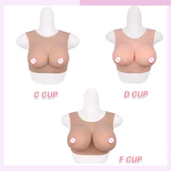 Tgirl-Seins en silicone imbibés de poitrine, faux seins pour transgenre, Dragqueen, Crossdresser, tasse CDF, gros seins, cosplay