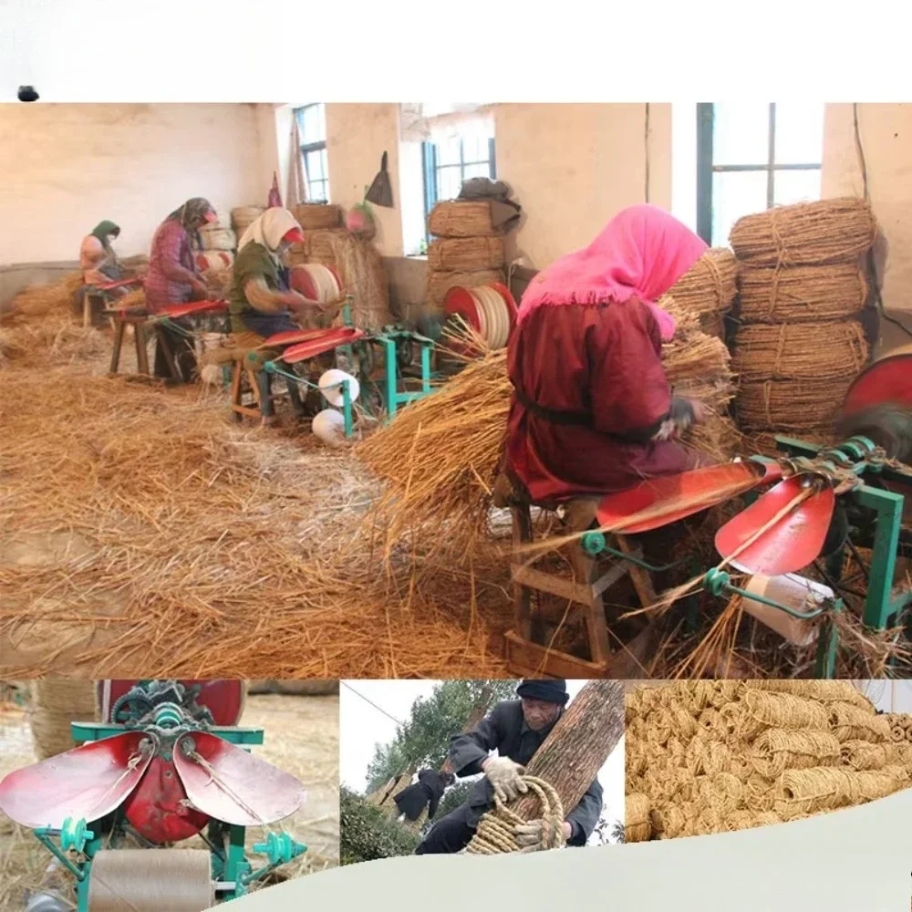 Hemp Rope Making Machine Straw Rope Weaving Machine