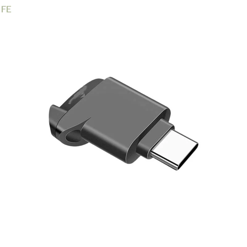 

[F] Устройство для чтения карт памяти Mini TF Type-C 2.0, внешнее хранилище, черное, для карт памяти USB C 2.0