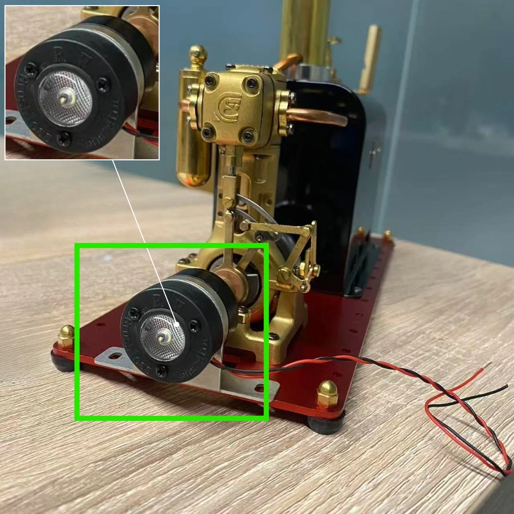 RW Steam Engine Model Brushless Generator Upgrade Accessories DC Suitable for Steam Engine Boiler Power Generation Accessories