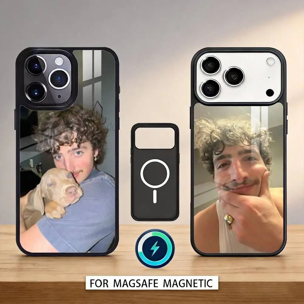 

B-Benson American H-Heart Boone Phone Case For iPhone17,16,15,14,13,12,Pro,Max,Magnetic For Magsafe Wireless Charging