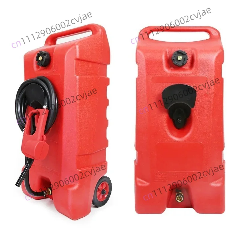 Outboard motor, roller oil tank, large capacity external oil drum, fishing boat engine, portable outboard motor with