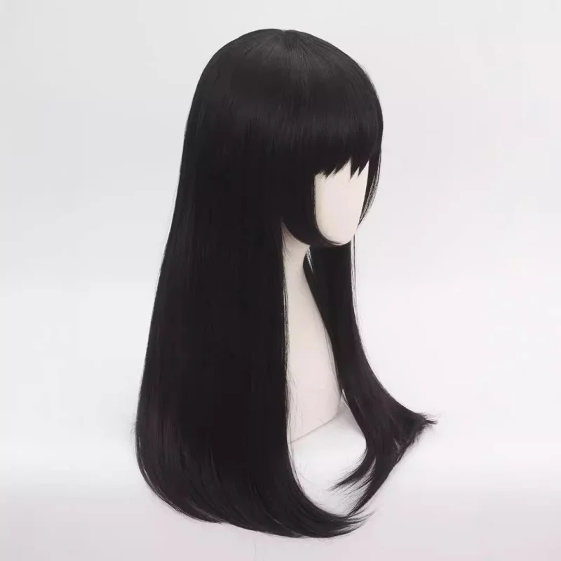 شعر مستعار Lord Shengda التنكري الأصلي God Ambersil Brown شعر طويل مستقيم مع تصفيف الجانبين #5