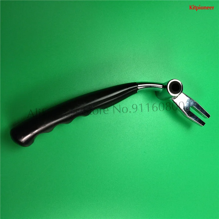 One Handle Crank Ergonomics Design Curved Hand Grip Spare Part Fitting YKF/MQL Soft Ice Cream Machines Replacement