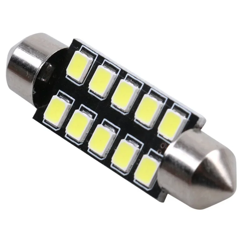 Double-pointed 39MM 10lights LED reading light LED roof light 2835 SMD license plate light