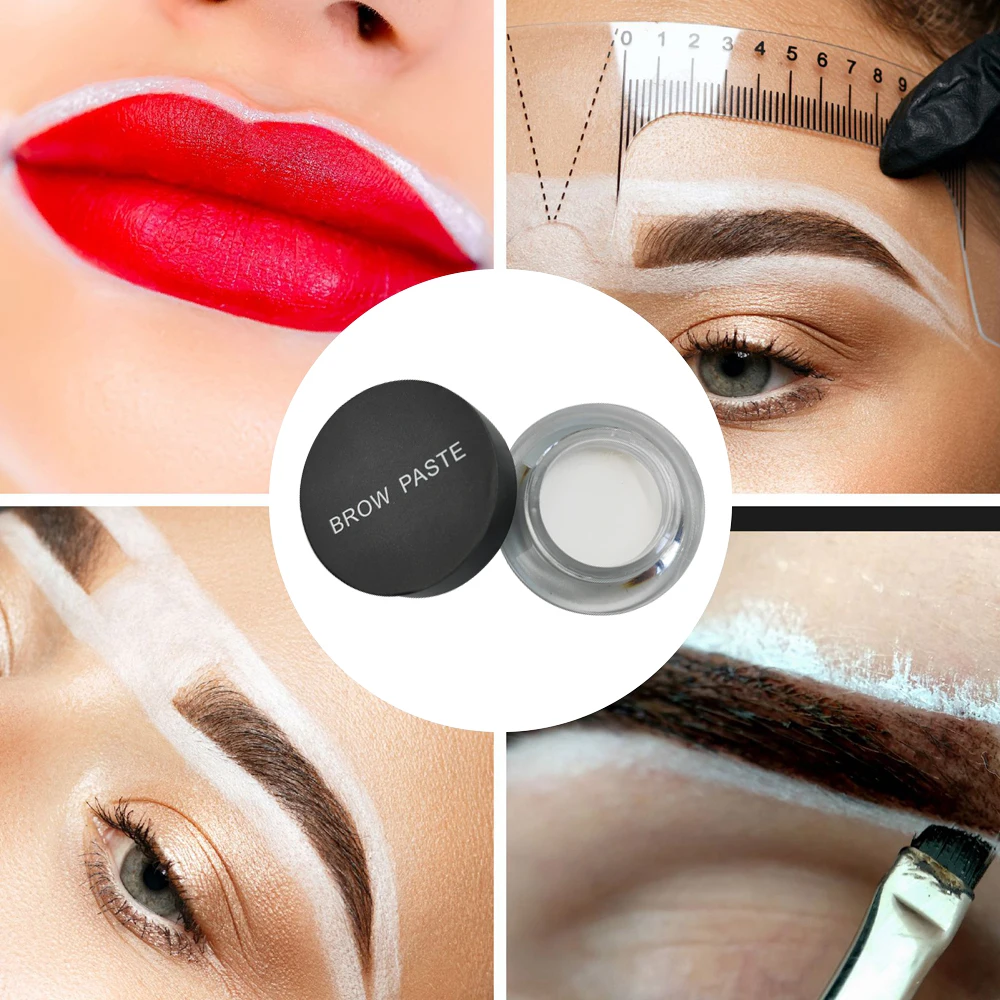 3g Microblading brwi Marker narzędzie biały tatuaż brwi wklej brwi permanentny makijaż mapowania wklej brwi kształt warg...