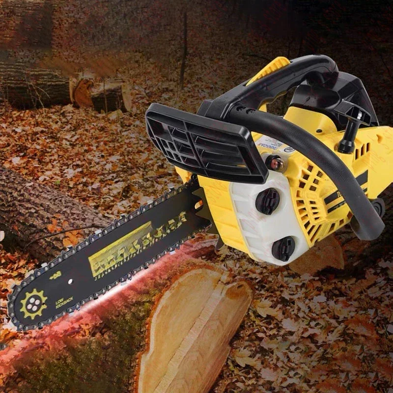 Japanese Technology 12-Inch High-Power  Bamboo Saw Chain  Gasoline  Woodworking  Chainsaw Household