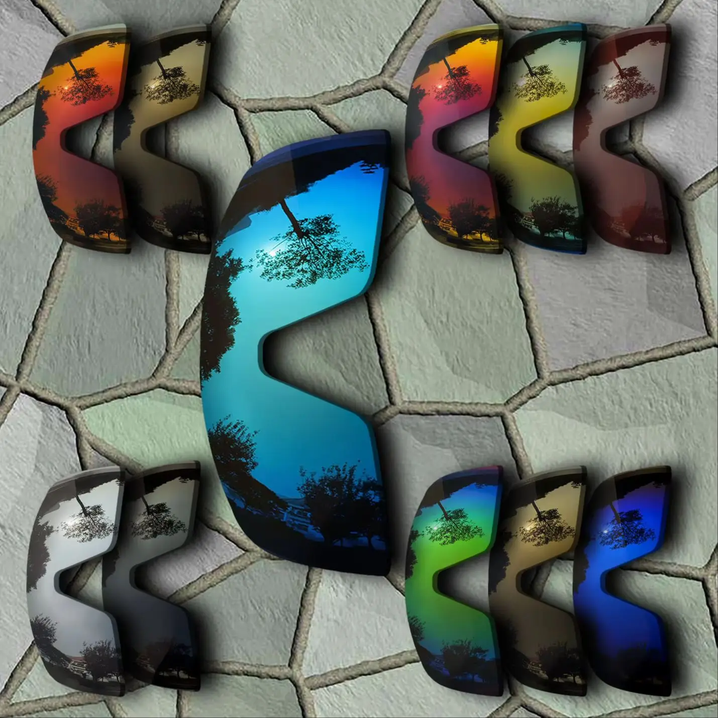 

Сменные поляризационные солнцезащитные очки для Oakley Sutro Lite OO9463, антибликовое зеркальное покрытие — разновидности