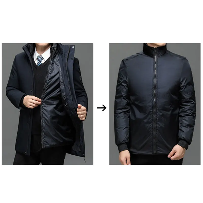 パーカーの毛皮の襟付きの厚手の暖かいコート,メンズぬいぐるみジャケット,作業服,新しい,サイズ5xl,秋冬