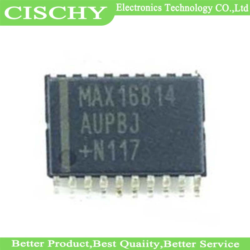 2pcs/lot MAX16814AUP MAX16814UUP MAX16814 TSSOP-20 In Stock